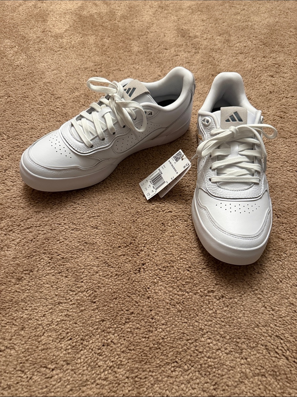 Adidas Cloud White Retrocross 25 Spikeless Golf Shoes Womens 11/Mens 10 NWT